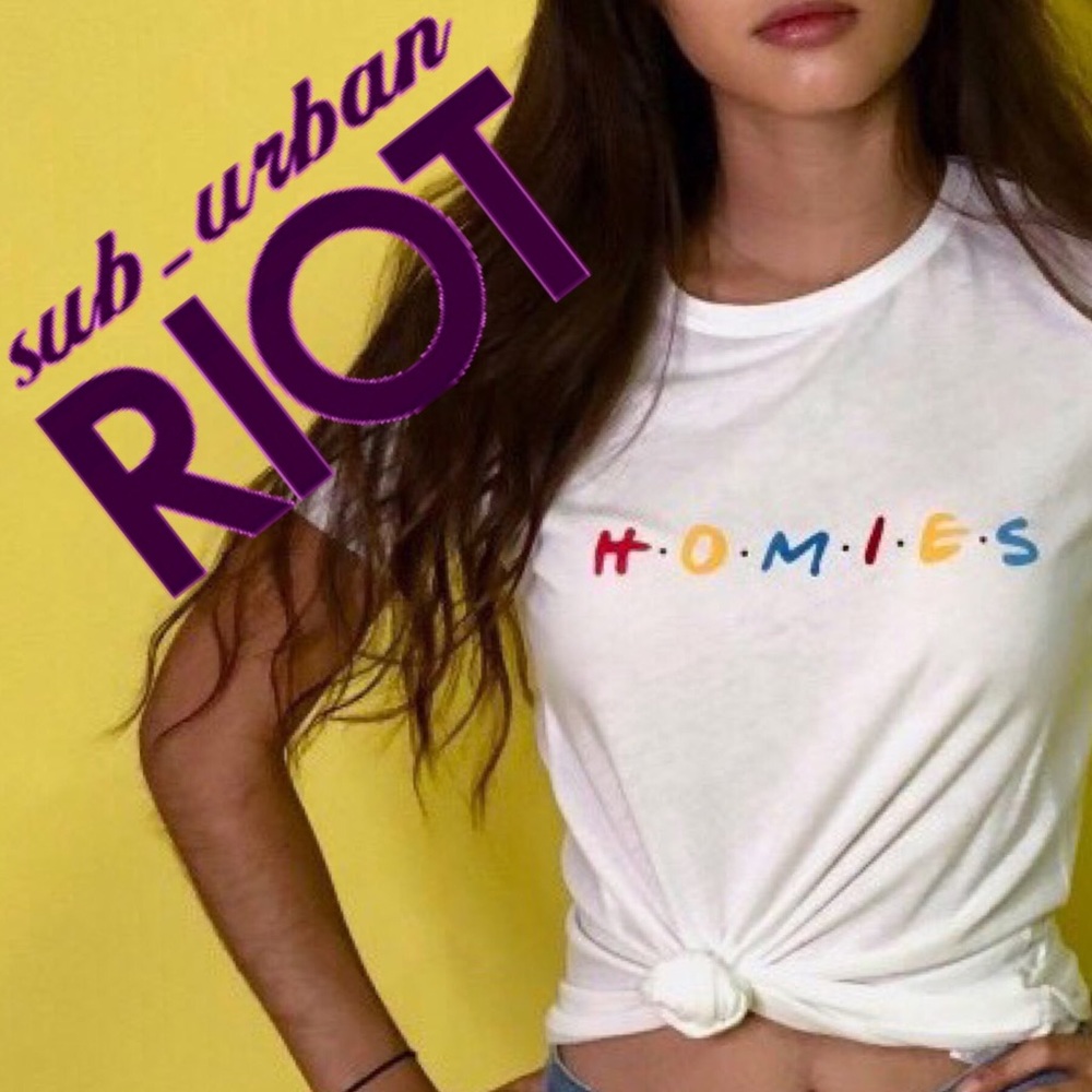 NWT✨Suburban Riot✨90's Inspired "Homies" T-Shirt!
